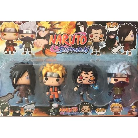 Kit Bonecos Naruto Shippuden Pop Pronta Entrega Shopee Brasil