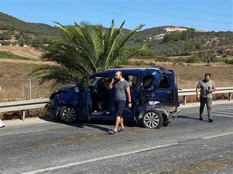 Milas Kemikler Mevkiinde Zincirleme Trafik Kazas Bodrum Kapak Haber