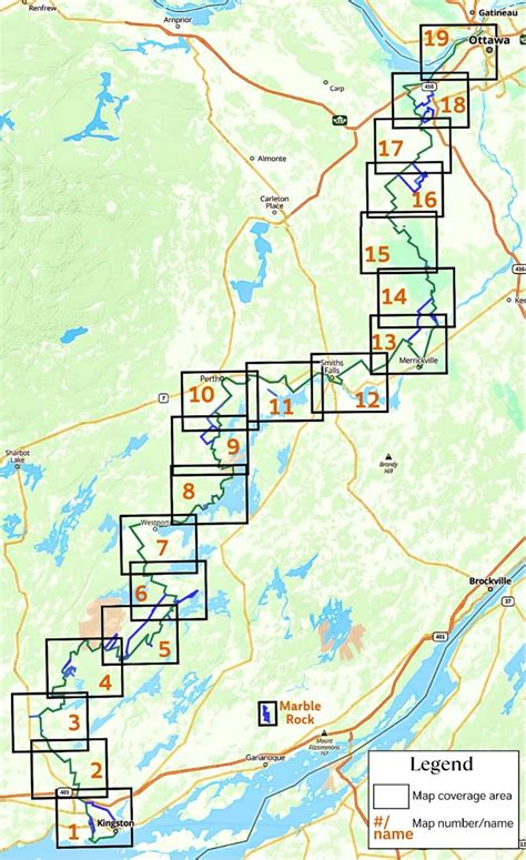 Maps - Rideau Trail Association