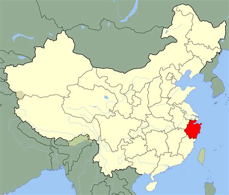 China Zhejiang Location Map - MapSof.net