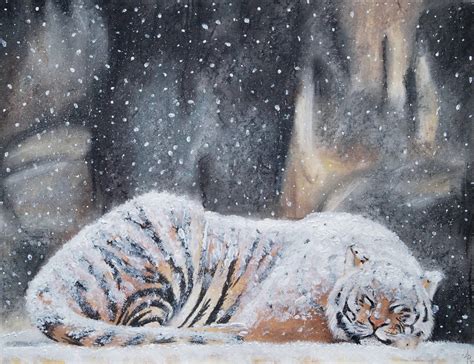 Sleeping Tiger by AliceRitter on DeviantArt