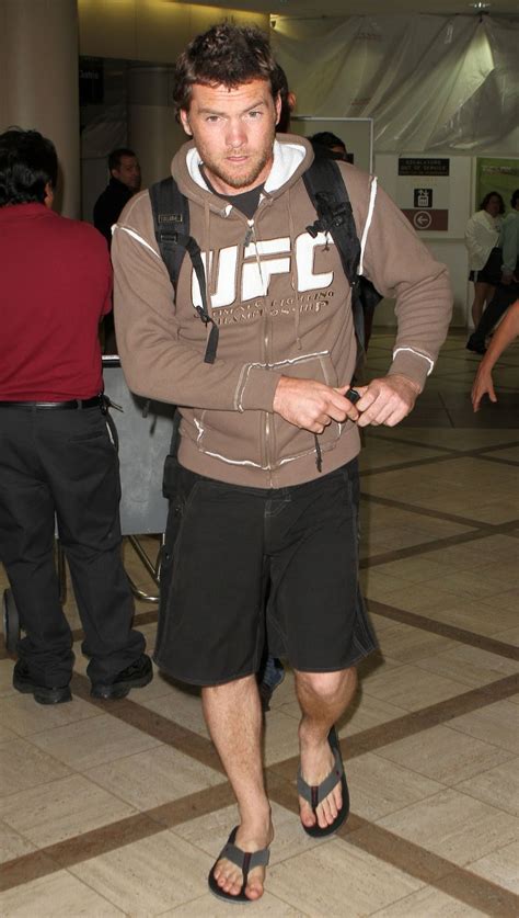 Only Feet Sam Worthington