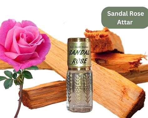 Sandal Rose Attar Sandalwood Rose ITR Concentrated Perfume Oil CPO