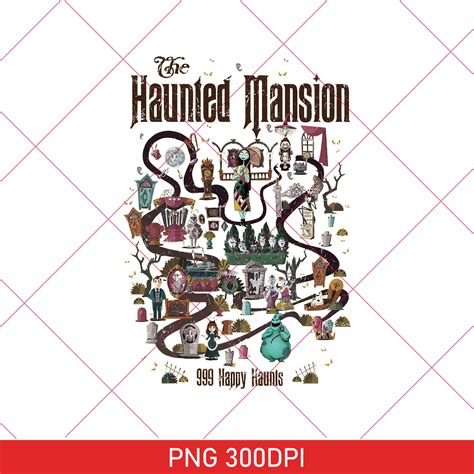 Disney Haunted Mansion PNG, The Haunted Mansion Map PNG, Ret - Inspire ...