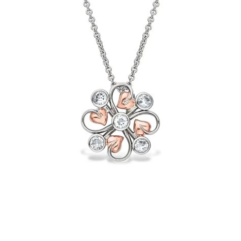 Clogau Tree of Life Clover Pendant | Four Leaf Clover Necklace | 3SLKP ...