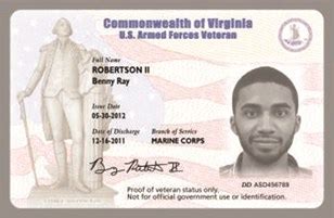 State of Virginia Veterans Identification Card - How to Apply