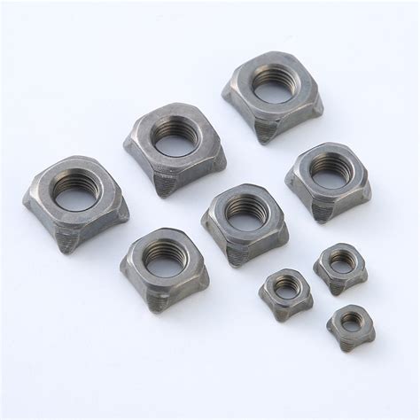 High Tensile Stainless Steel DIN928 Square Weld Nut Quad Welding Nuts