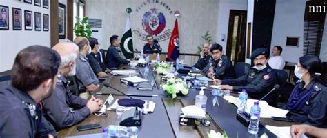 Sindh IGP Reviews Contingency Security Plan For Eid Ul Azha