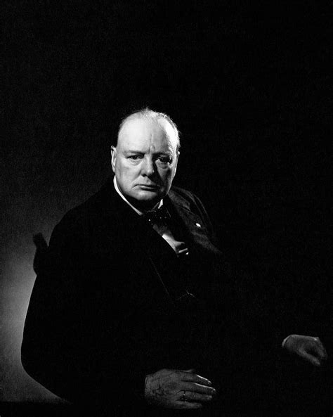 Portrait Of Winston Churchill By Edward Steichen