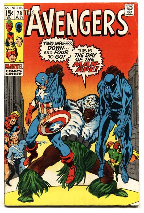 Avengers #78 1970 1st Lethal Legion- Marvel Comics COMICS | Barnebys