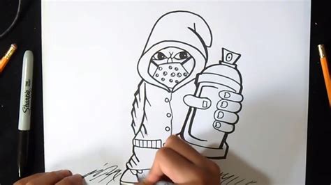 comment dessiner caractère Graffiti YouTube