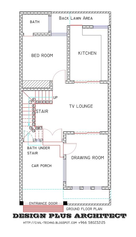 Marla House Plan In Pakistan