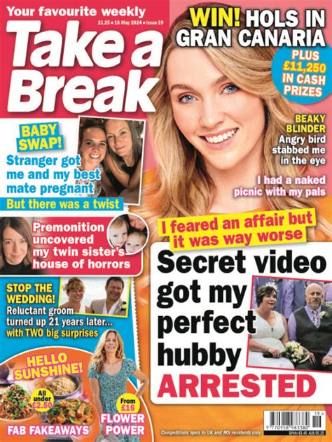 Take A Break Magazine Issue 19 2024 Mags Direct