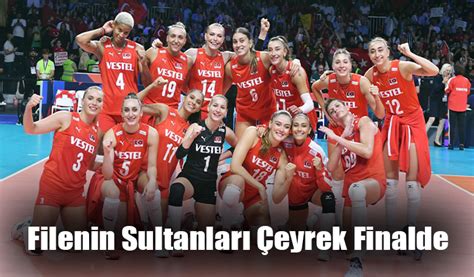 Filenin Sultanları Avrupa Şampiyonasında Çeyrek Finalde