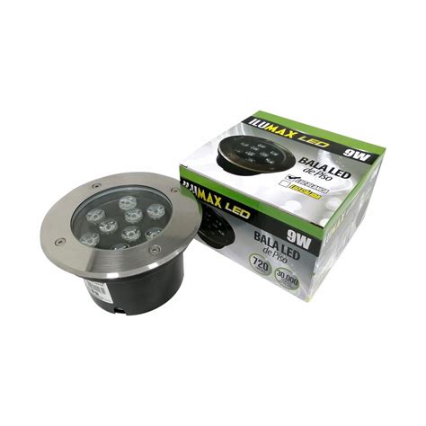 Bala De Piso LED 3W Luz Cálida ILUMAX