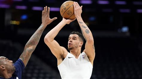 Denver Nuggets Forward Michael Porter Jr 1 Warms Up Before The Game