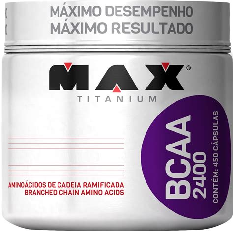 Bcaa C Psulas Max Titanium Frete Gr Tis Mercado Livre