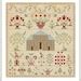 Antique Brick House Regency Scottish Sampler Reproduction Cross