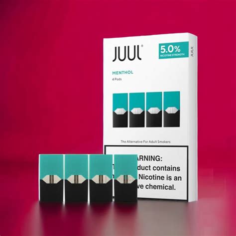 Juul Classic Menthol Pods 5 Nicotine 4 Pcs Dubai Vapor Hub