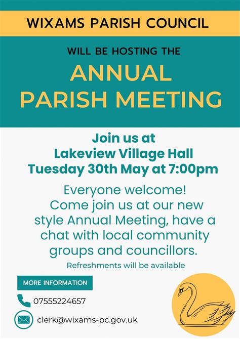 Wixams Annual Parish And Parish Council Meeting May