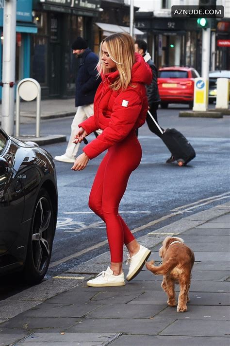 Kimberley Garner Sexy Spotted Flaunting Her Hot Figure And Booty In Chelsea Aznude
