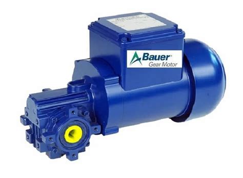 Bauer Bs Series Small Industrial Worm Geared Motor Voltage V