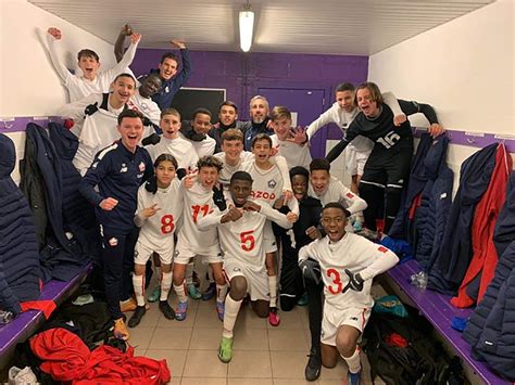 FORMATION Succès de prestige des U15 à Anderlecht