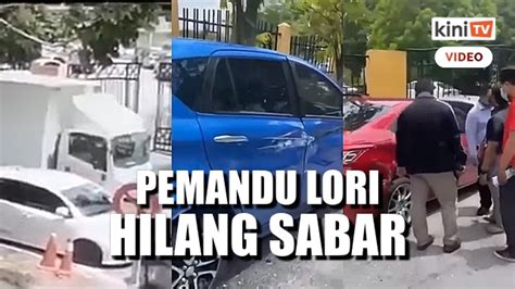 Polis Kesan Pemandu Lori Rempuh 10 Kenderaan Di Putrajaya Video