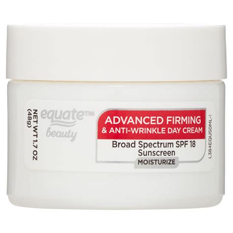 Equate Beauty Advanced Firming Anti Wrinkle Moisturizer Day Cream Spf