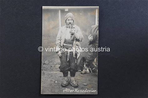 Foto Alter Mazedonier um 1915 anonym unbekannt Wiener Werkstätte