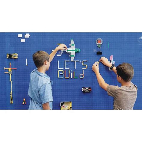 Buy Slab Dream Lab LEGO Education® Compatible SLAB Wall, Grey - 2 FT X 4 FT at S&S Worldwide