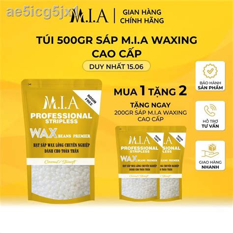 VIP Sáp Wax Lông Nóng MIA WAXING nách tay chân bikini toàn thân siêu bám Shopee Việt Nam