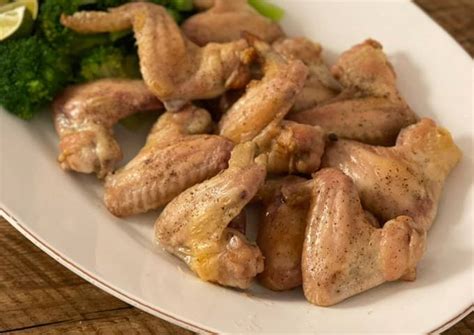 🐓 Crispy Double Roasted Chicken Wings Japanese Style Recipe By Tomoya Cookpad