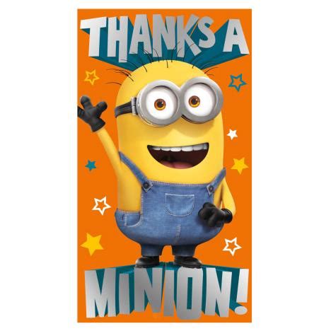 Thanks A Minion! Minions Thank You Card (DE113) - Character Brands