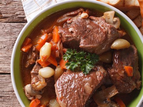 Boeuf Bourguignon Facile Recette De Boeuf Bourguignon Facile