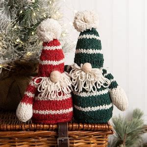 Christmas Gonk Knitting Kit Easy Knitting Kit Gonk Tree Topper, Wine ...