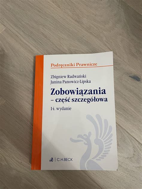 Zobowiązania Część szczegółowa Zielona Góra OLX pl