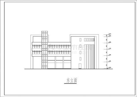 金山小学设计cad全套建筑施工图（含教学楼、办公楼设计，含总平面）土木在线