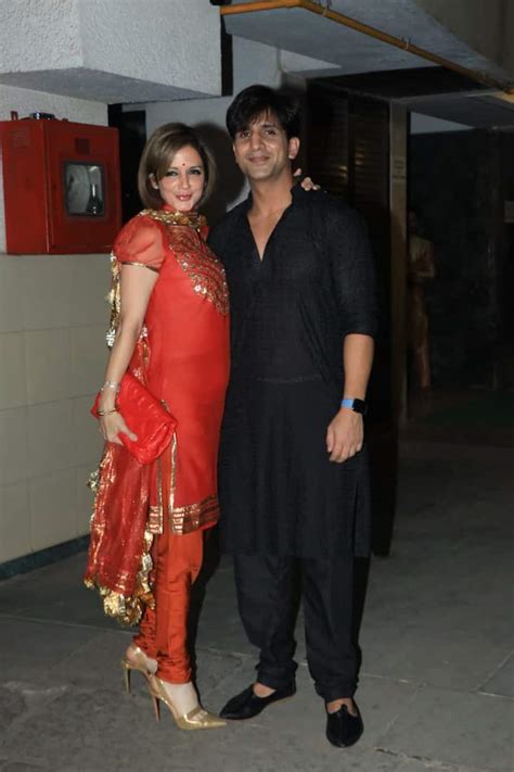 Karishma Tanna Diwali Party Hrithik Roshan Ex Wife Sussanne Khan Poses With Boyfriend Karishma