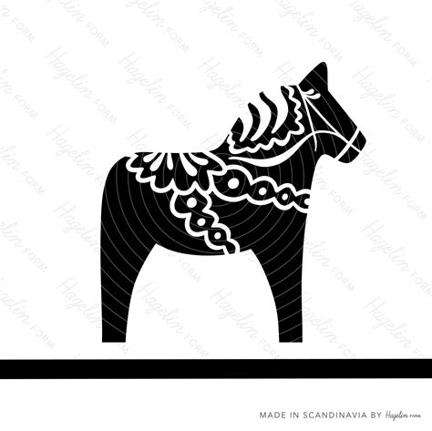 Dala Horse SVG