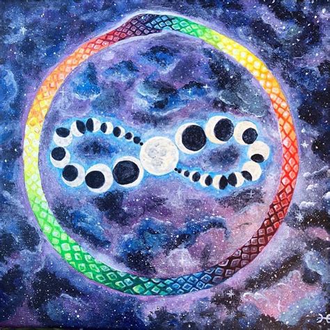 Psychedelic Moon Art Print / Times Infinity By Heather Stone / | Etsy