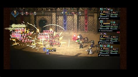 Octopath Cotc Yunnie Cup Race Ex Tier Turns Youtube