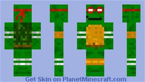 Rafael Teenage Mutant Ninja Turtle Minecraft Skin