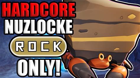 Pok Mon Black Hardcore Nuzlocke Rock Types Only No Items No Overleveling Youtube