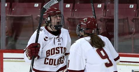 Goal By Goal Bc Women’s Hockey Earns Statement Win In 7 5 Decision Over 3 Northeastern Bc