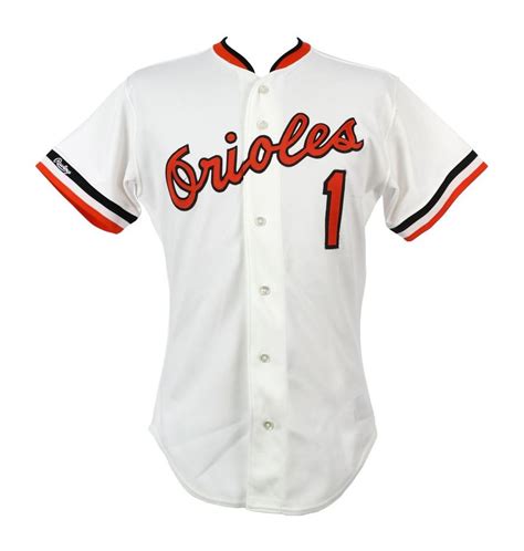 Baltimore Orioles 1985 87 Home Jersey Baseball Jersey Archive