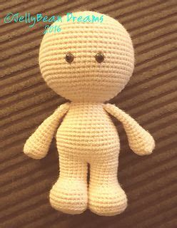 Gumdrop Naked Doll Pattern By Jbd Jellybean Dreams Crochet Doll