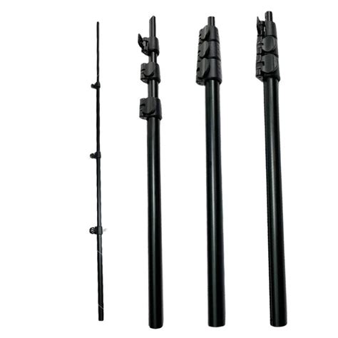 Custom High Strength Carbon Fiber Telescopic Pole With Heavy Duty Lever