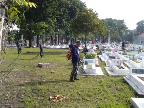 Sambut HUT KE 77 TNI Angkatan Udara Lanud Muljono Gelar Karya Bakti