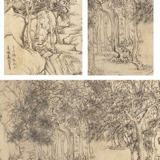 (Upper left, Su Shi climbing), Figure 3 (Upper right, close-up of the ...